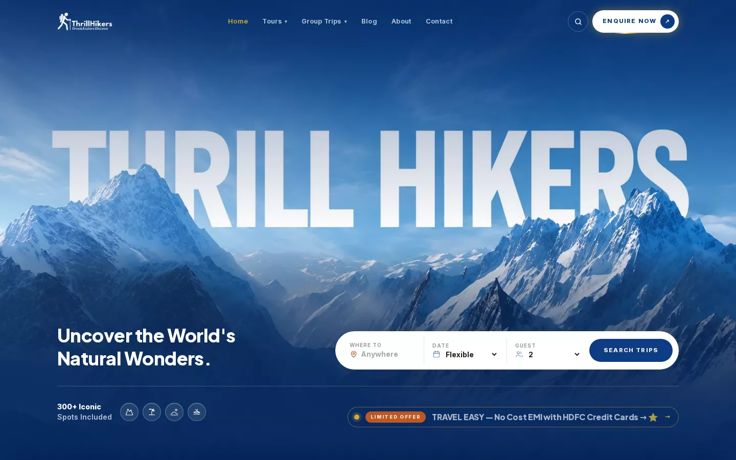 ThrillHikers — Travel & Tourism
